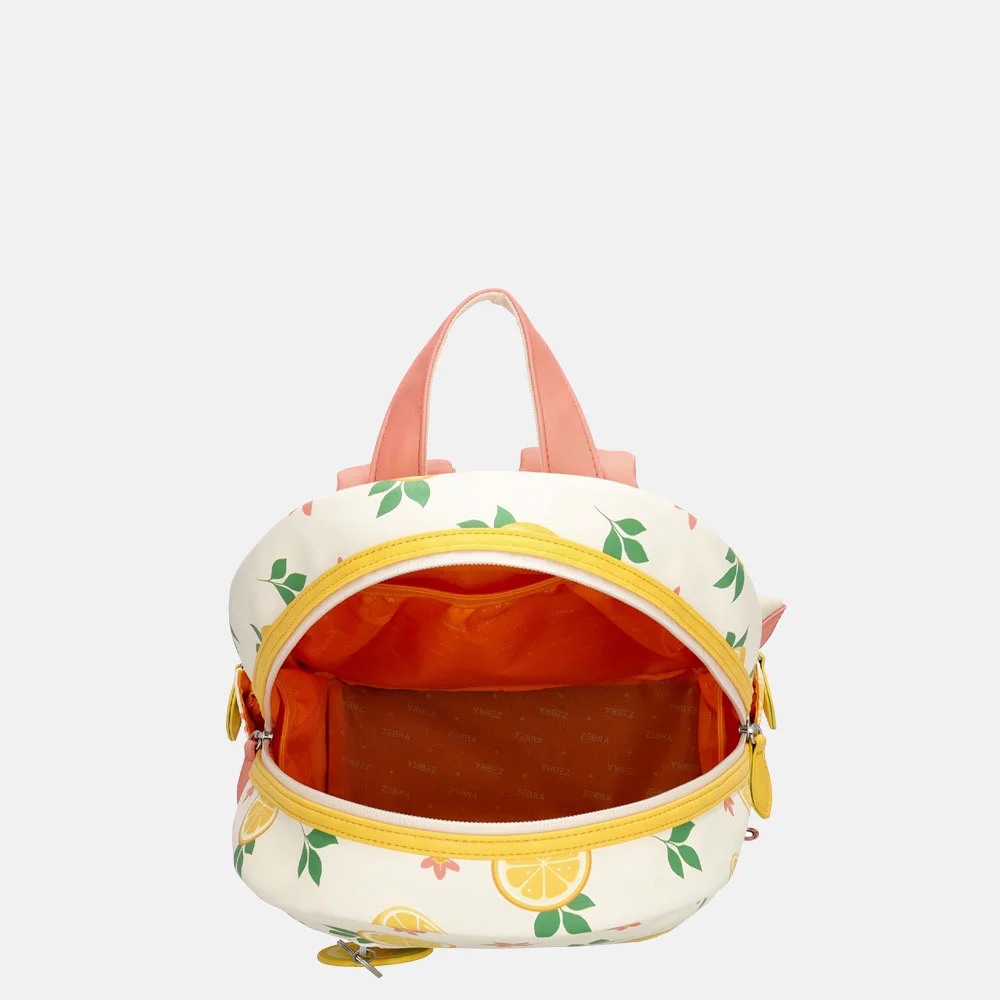 Zebra Trends kinderrugzak citroen | 024010-Ecru